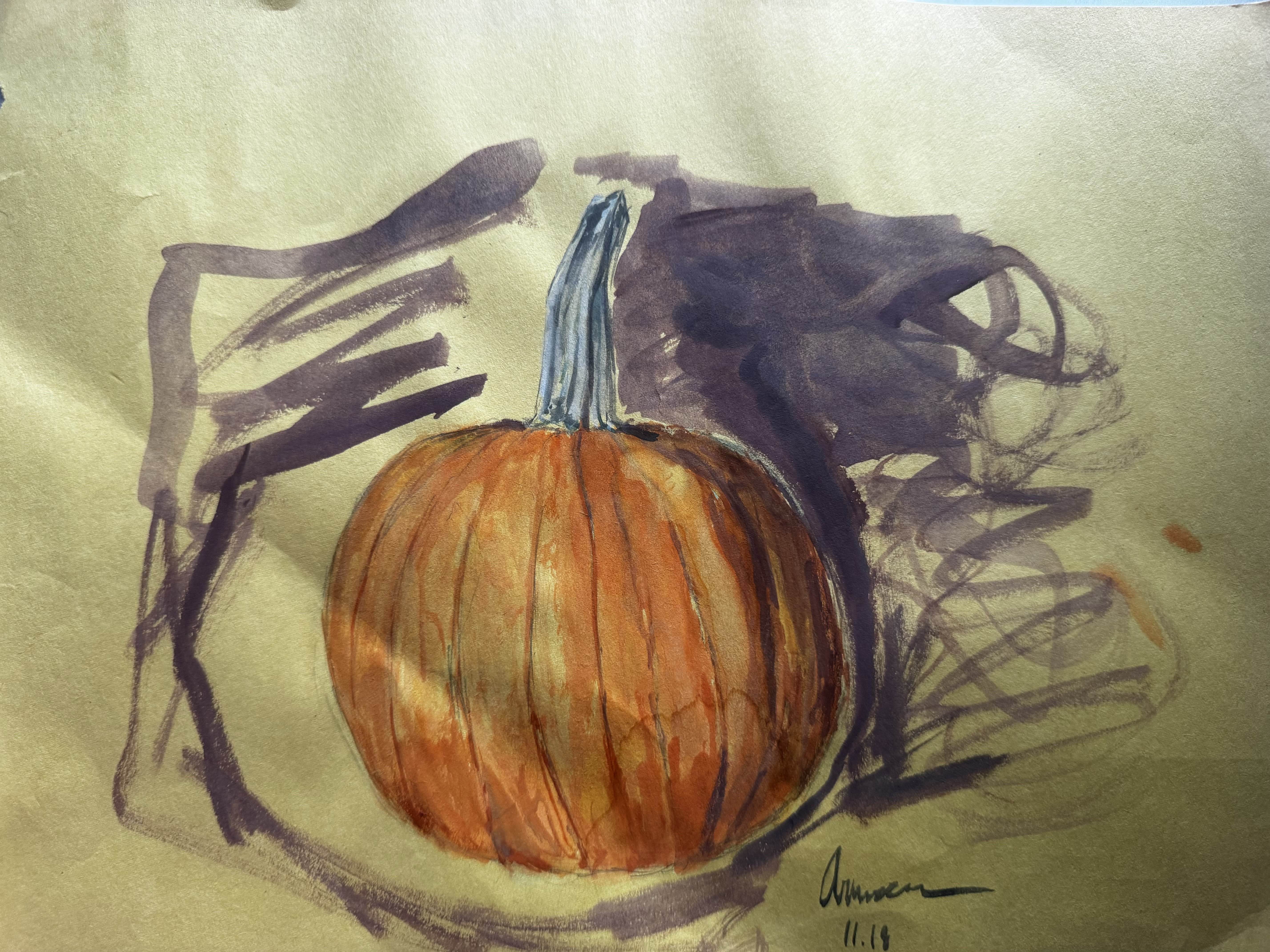 a pumpkin from nearby