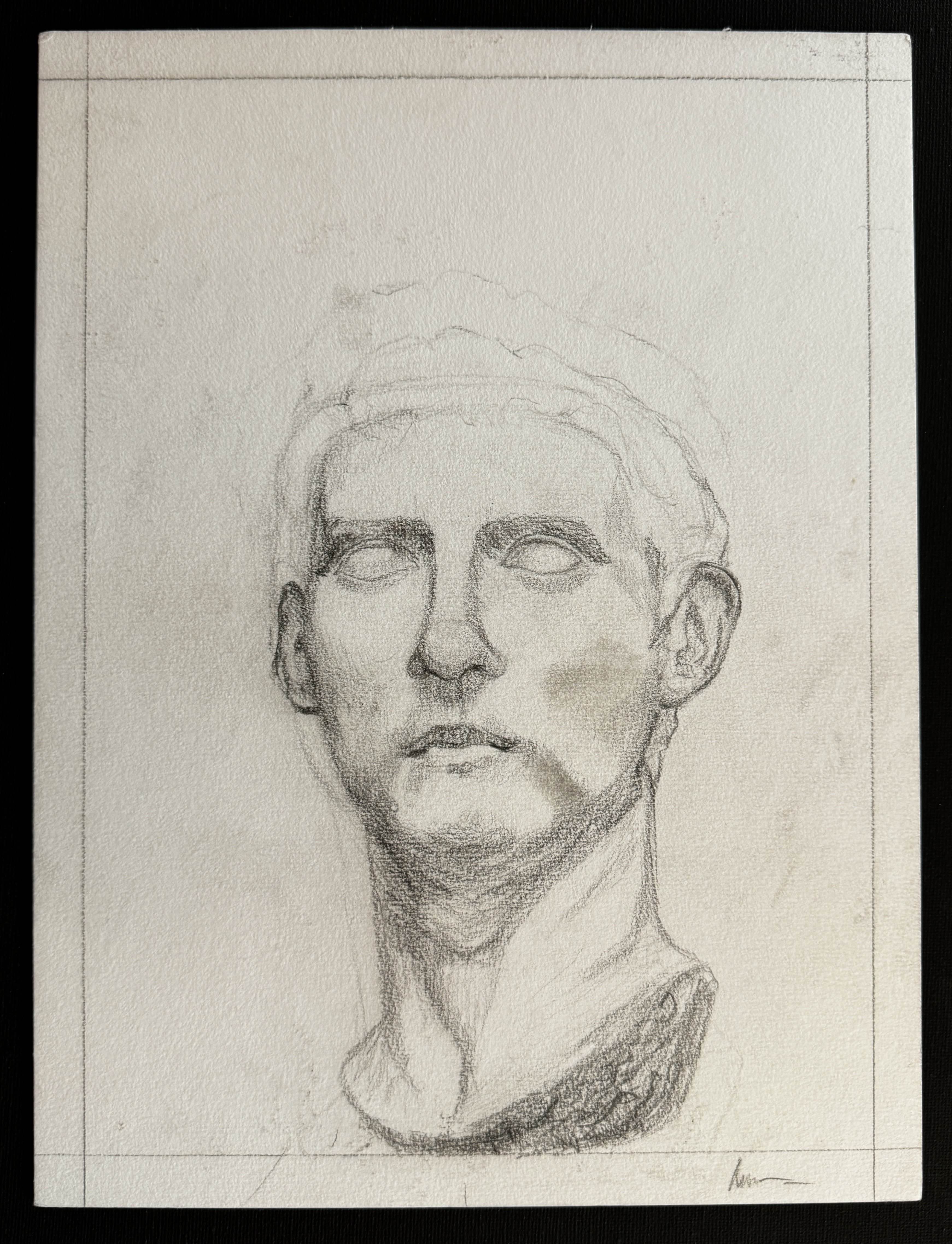 a roman statue from the worcester art museum